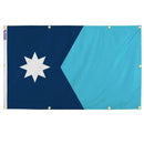 Minnesota (2024) Flag with Grommets Along the Edges for Wall Hanging by Flagman of America