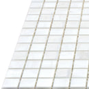 White Dove 12x12 Glossy Uniform Square Glass Mosaic Tile (20 pack, 18.69 sq ft/case) - Sample