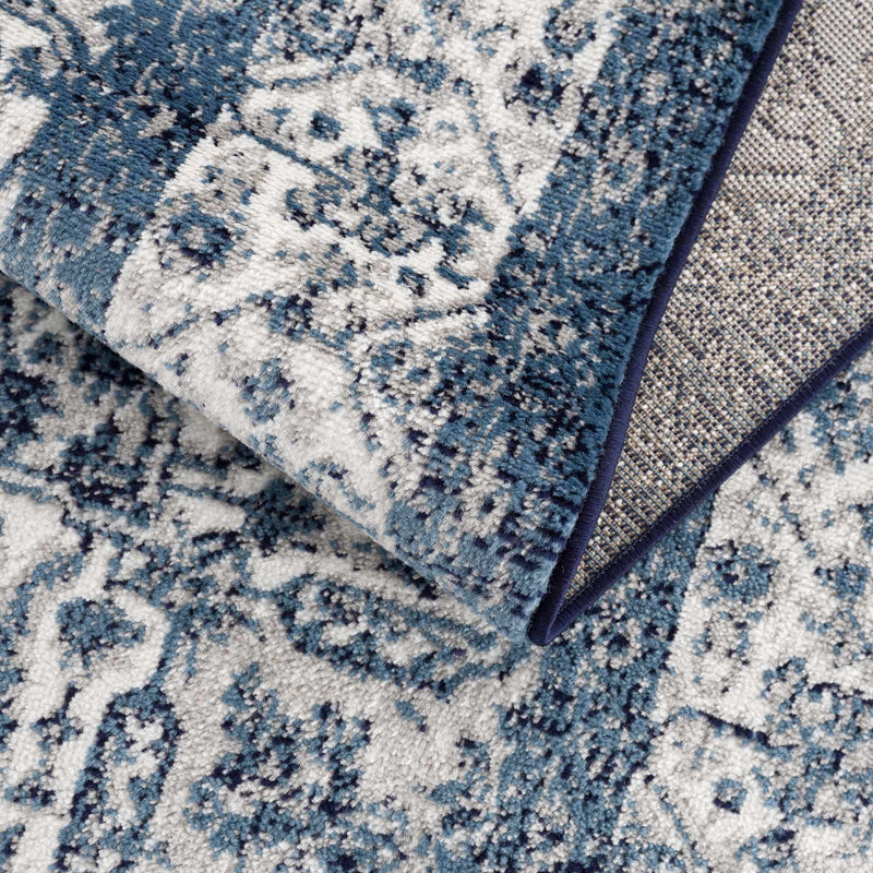 Billy Blue Medallion Rug - Promo
