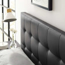 Lily Upholstered Vinyl King Headboard by Modway by HouseOfZazla