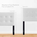 Lily Upholstered Vinyl King Headboard by Modway by HouseOfZazla