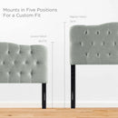 Annabel Upholstered Fabric Queen Headboard by Modway by HouseOfZazla