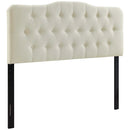 Annabel Upholstered Fabric Queen Headboard by Modway by HouseOfZazla