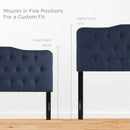 Annabel Upholstered Fabric Queen Headboard by Modway by HouseOfZazla
