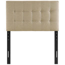 Emily Upholstered Fabric Twin Headboard by Modway by HouseOfZazla