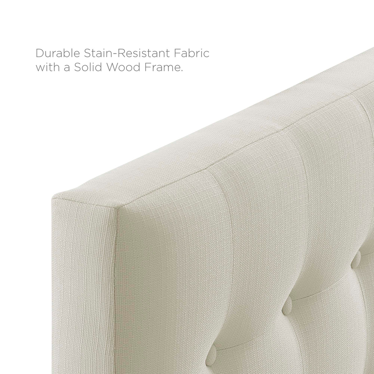 Emily Upholstered Fabric Twin Headboard by Modway, photo 20 of 28