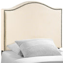 Curl Nailhead Upholstered Twin Headboard by Modway by HouseOfZazla