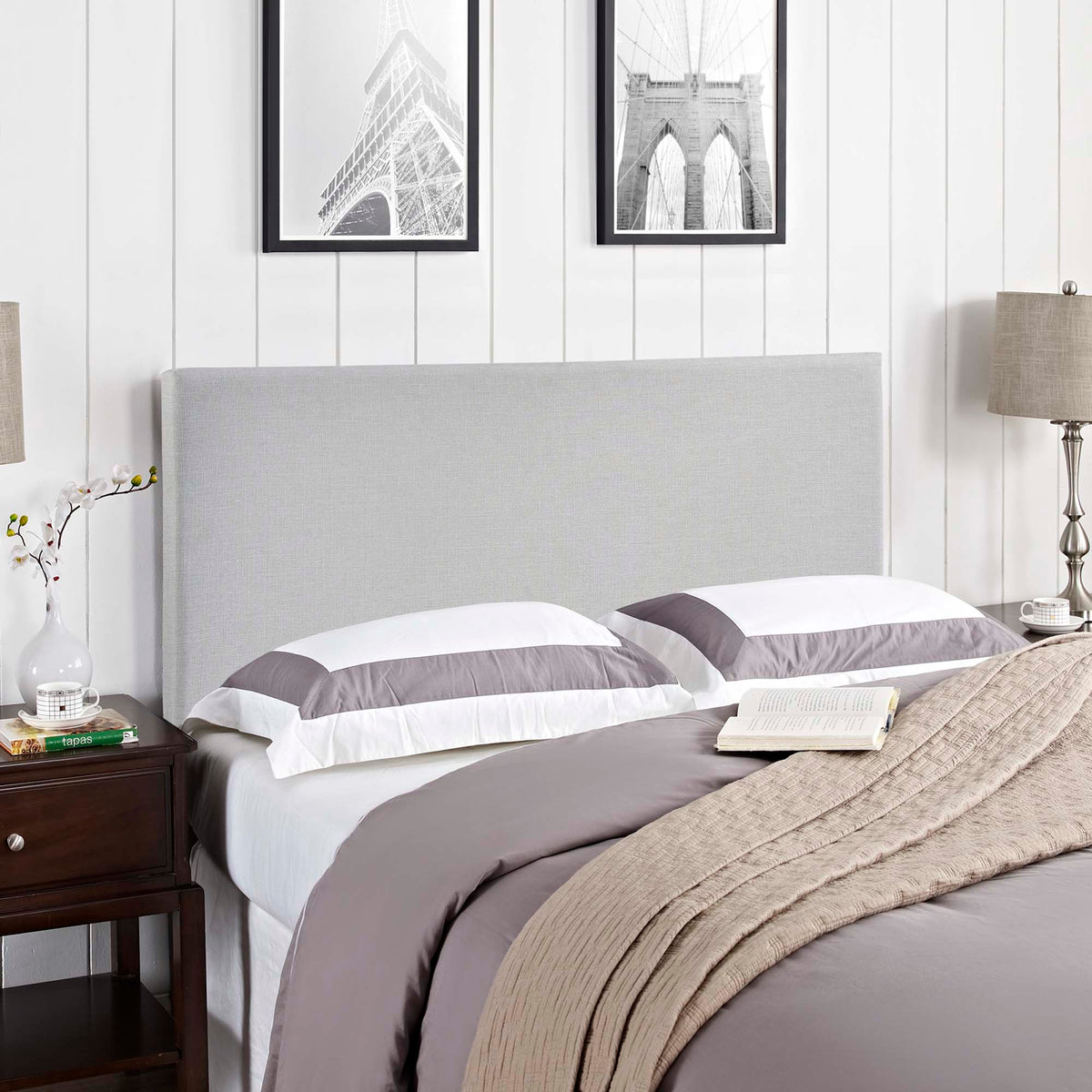 Region Upholstered Queen Headboard by Modway, photo 7 of 28