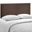 Region Nailhead Upholstered Queen Headboard by Modway by HouseOfZazla