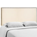 Region Nailhead Upholstered Queen Headboard by Modway by HouseOfZazla