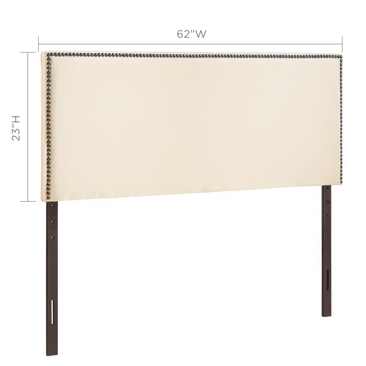 Region Nailhead Upholstered Queen Headboard by Modway, photo 17 of 28