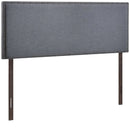 Region Nailhead Upholstered Queen Headboard by Modway by HouseOfZazla