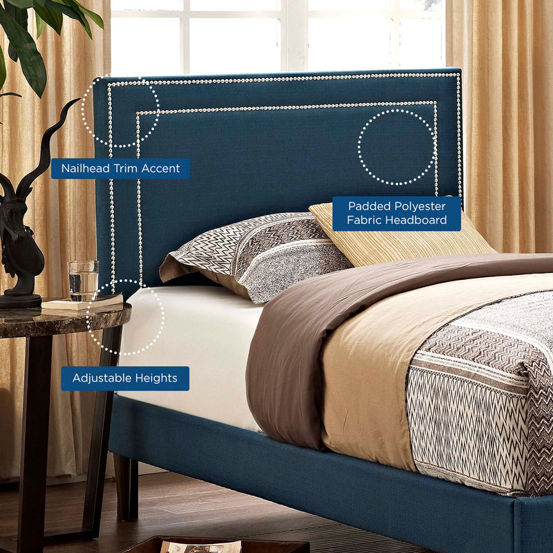 Jessamine Upholstered Fabric Twin Headboard by Modway, photo 5 of 5