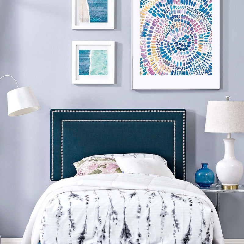 Jessamine Upholstered Fabric Twin Headboard by Modway, photo 4 of 5
