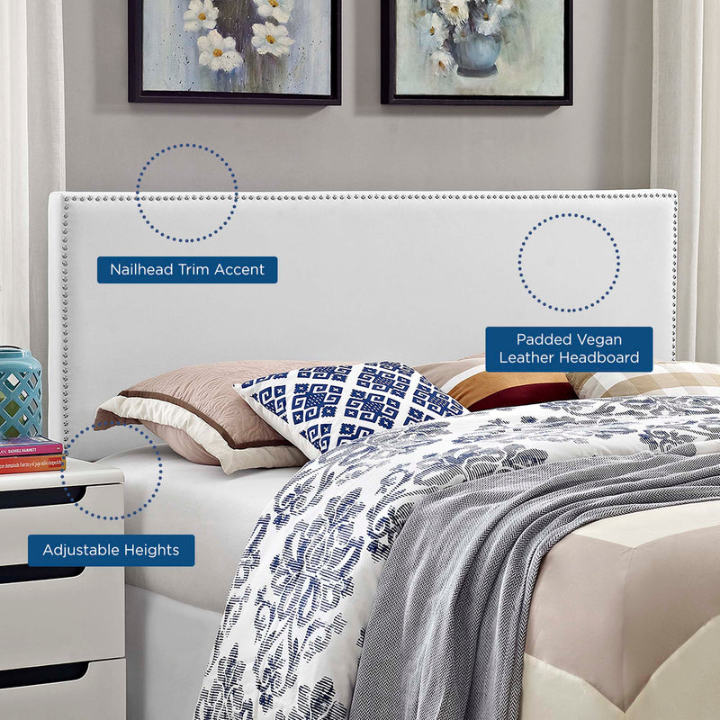 Phoebe Upholstered Vinyl Full Headboard by Modway, photo 5 of 5