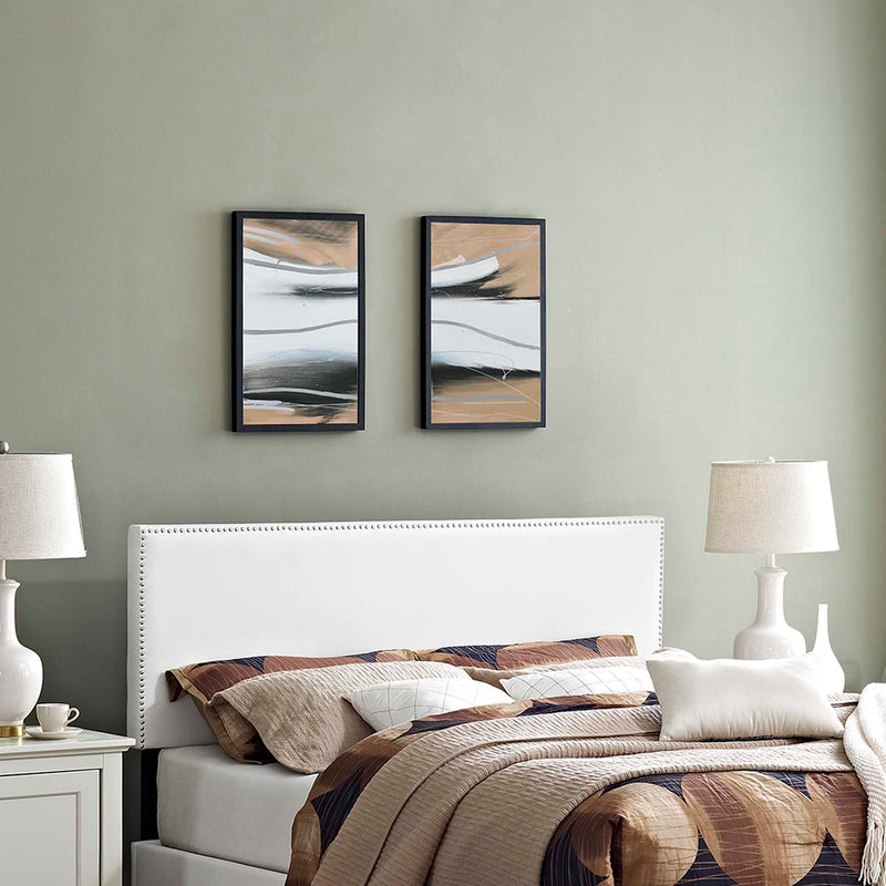 Phoebe Upholstered Vinyl Full Headboard by Modway, photo 4 of 5