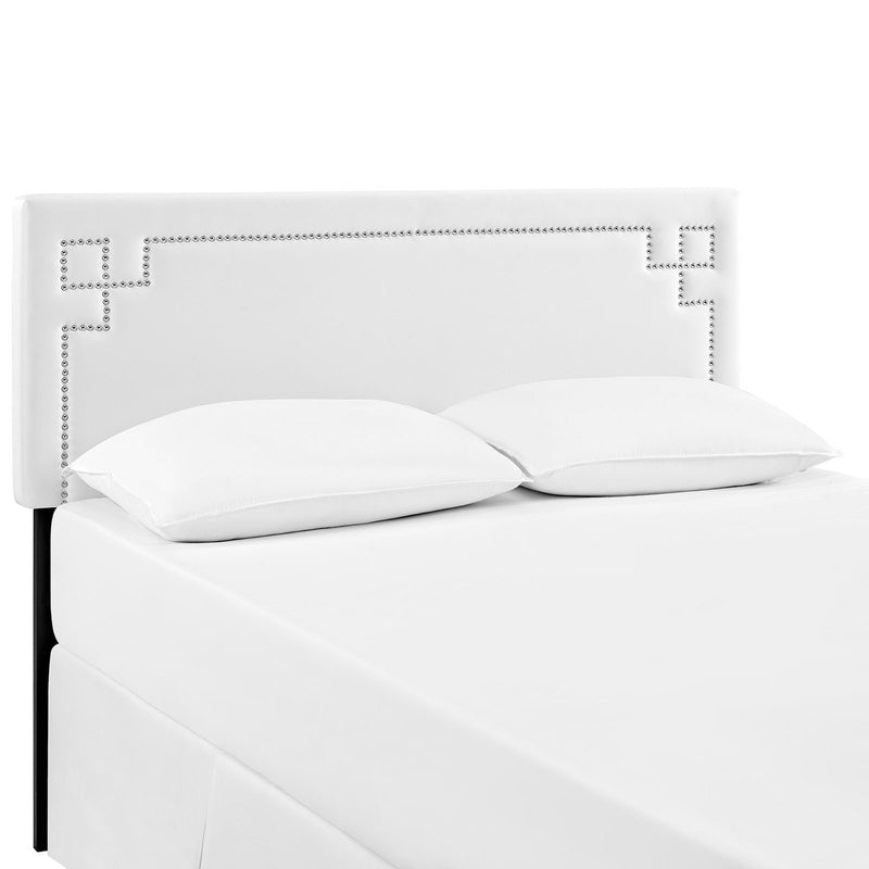 Josie Upholstered Vinyl Queen Headboard by Modway, photo 3 of 3