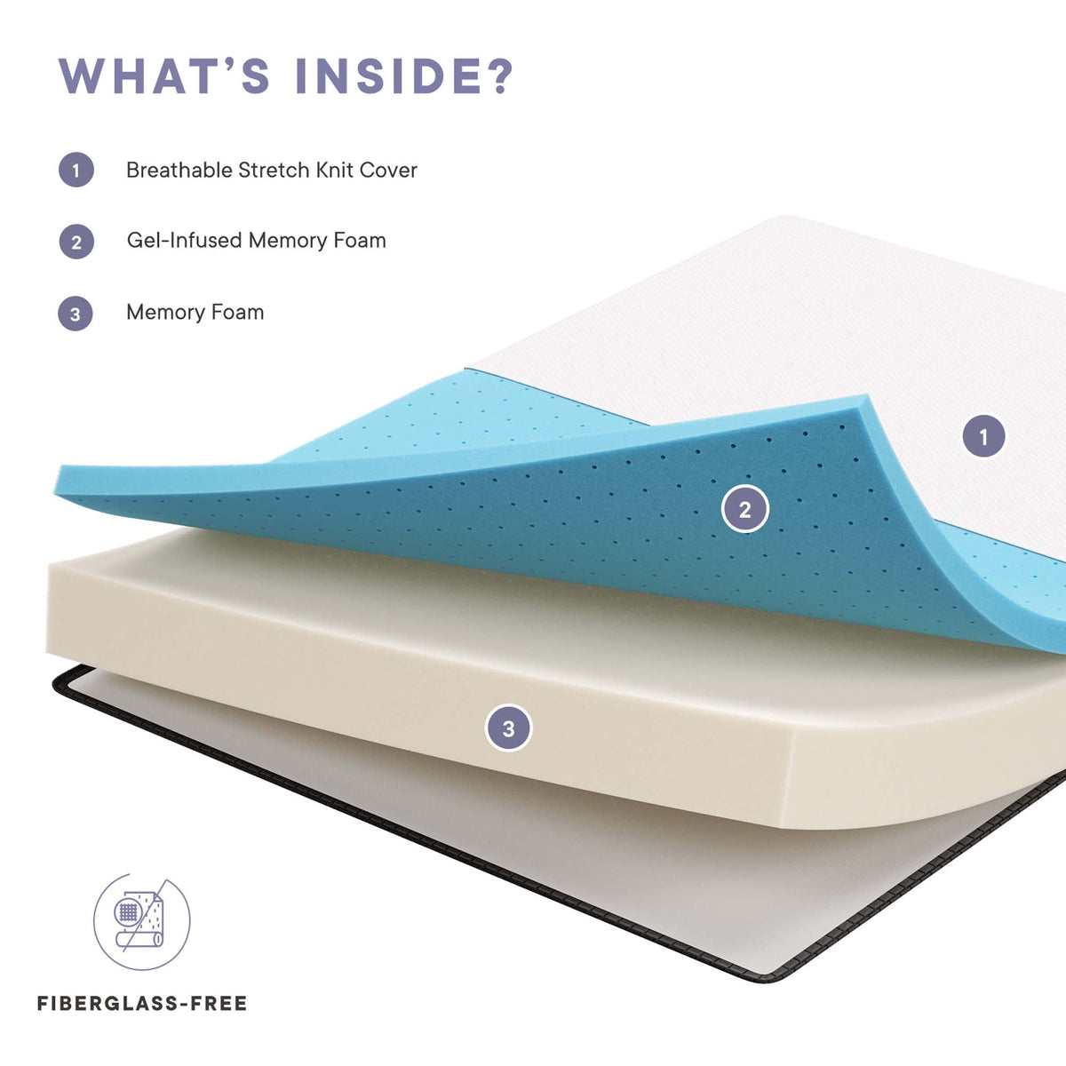 Aveline 8" Gel-Infused Memory Foam Mattress by Modway, photo 2 of 7