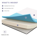 Aveline 8" Gel-Infused Memory Foam Mattress by Modway by HouseOfZazla
