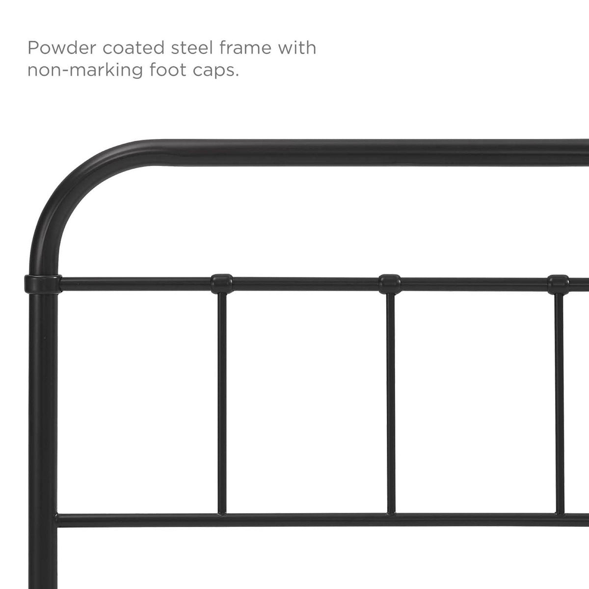 Serena Twin Steel Headboard by Modway, photo 2 of 6