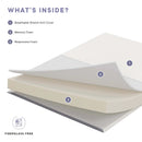 Mila 6" Memory Foam Mattress by Modway by HouseOfZazla