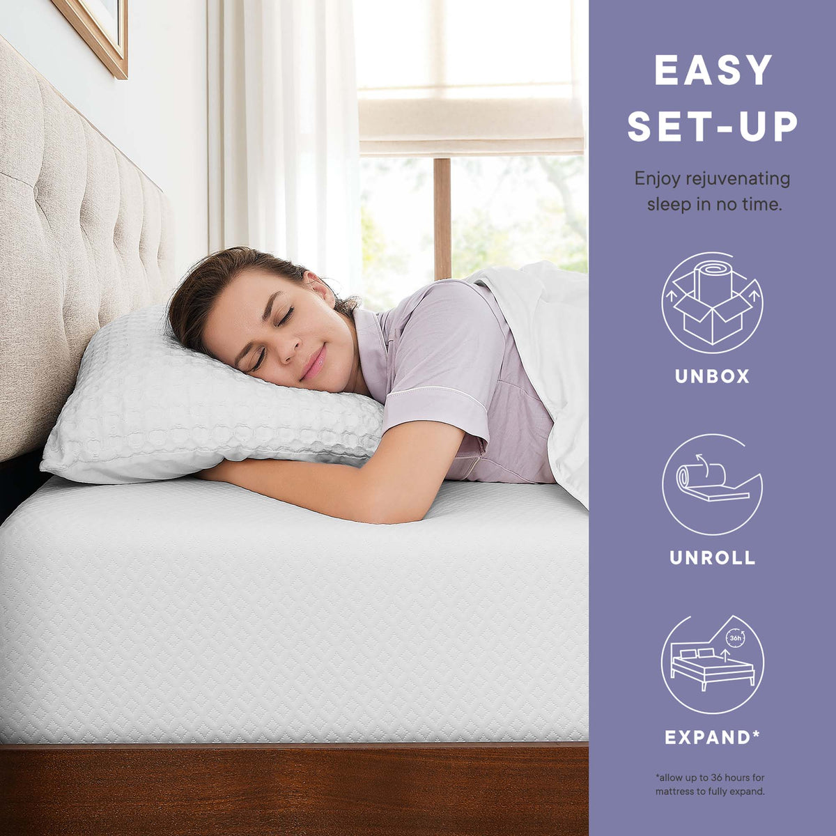 Mila Memory Foam Mattress by Modway, photo 6 of 21
