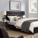 Paisley Tufted Upholstered Faux Leather Full/Queen Headboard by Modway by HouseOfZazla