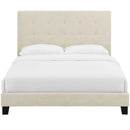 Melanie Tufted Button Upholstered Fabric Queen Platform Bed by Modway by HouseOfZazla