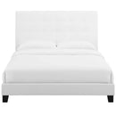 Melanie Tufted Button Upholstered Fabric Queen Platform Bed by Modway by HouseOfZazla