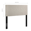 Taylor Upholstered Linen Fabric Full / Queen Headboard by Modway by HouseOfZazla