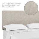 Taylor Upholstered Linen Fabric Full / Queen Headboard by Modway by HouseOfZazla