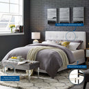 Amira Upholstered Fabric Full Bed by Modway by HouseOfZazla