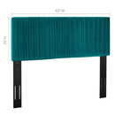 Keira Performance Velvet Full/Queen Headboard by Modway by HouseOfZazla