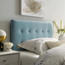 Emily Biscuit Tufted Performance Velvet Twin Headboard by HouseOfZazla