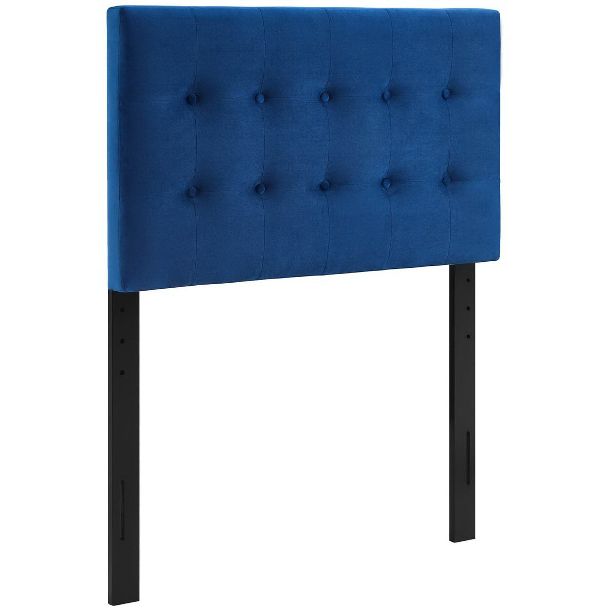 Emily Biscuit Tufted Performance Velvet Twin Headboard, photo 33 of 42