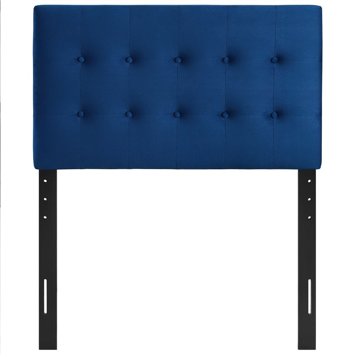 Emily Biscuit Tufted Performance Velvet Twin Headboard, photo 17 of 42