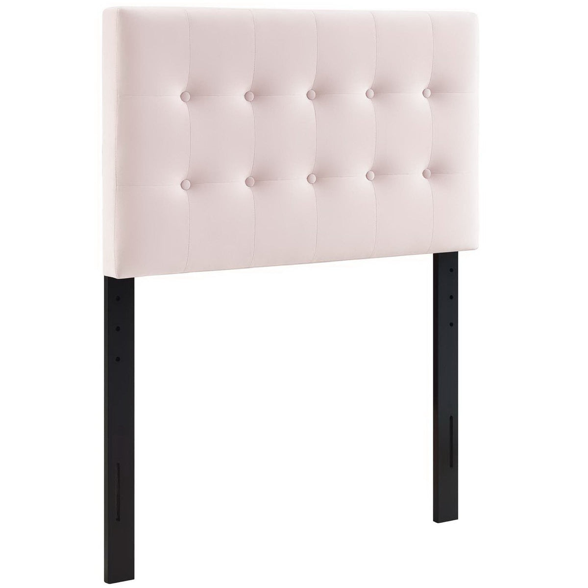 Emily Biscuit Tufted Performance Velvet Twin Headboard, photo 32 of 42