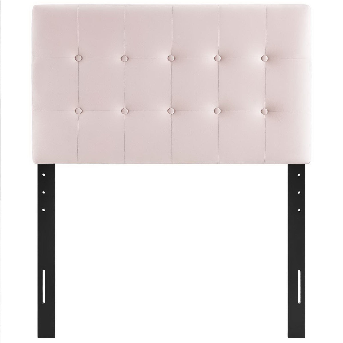 Emily Biscuit Tufted Performance Velvet Twin Headboard, photo 16 of 42