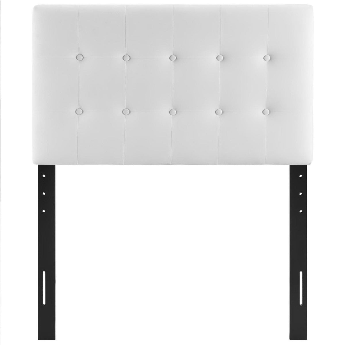 Emily Biscuit Tufted Performance Velvet Twin Headboard, photo 5 of 42