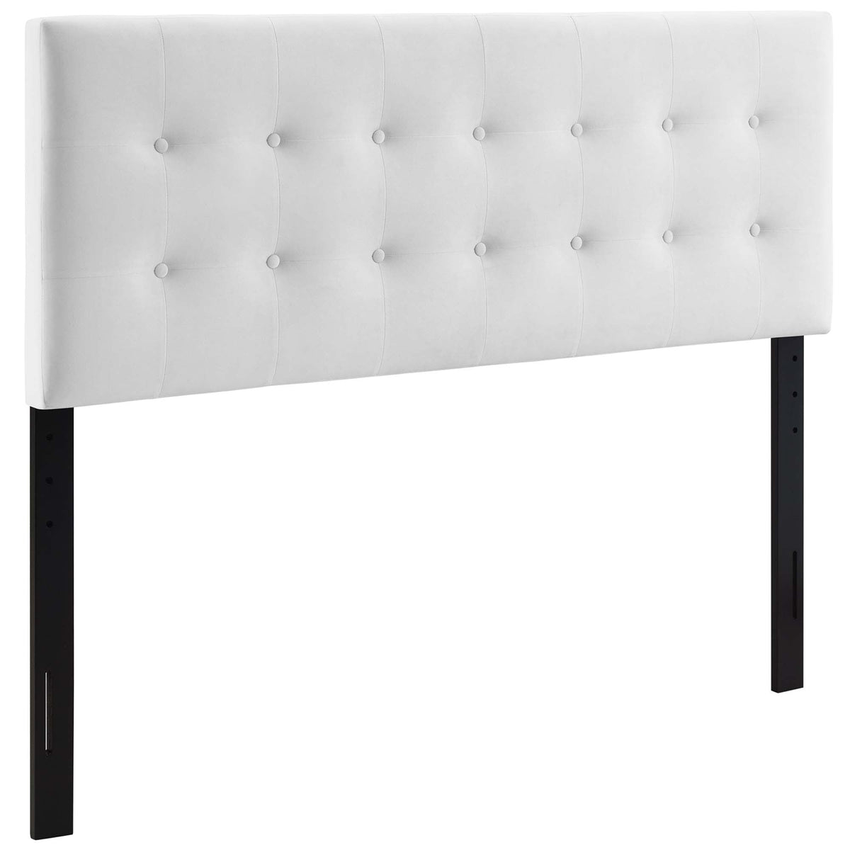 Emily Biscuit Tufted Performance Velvet Twin Headboard, photo 36 of 42