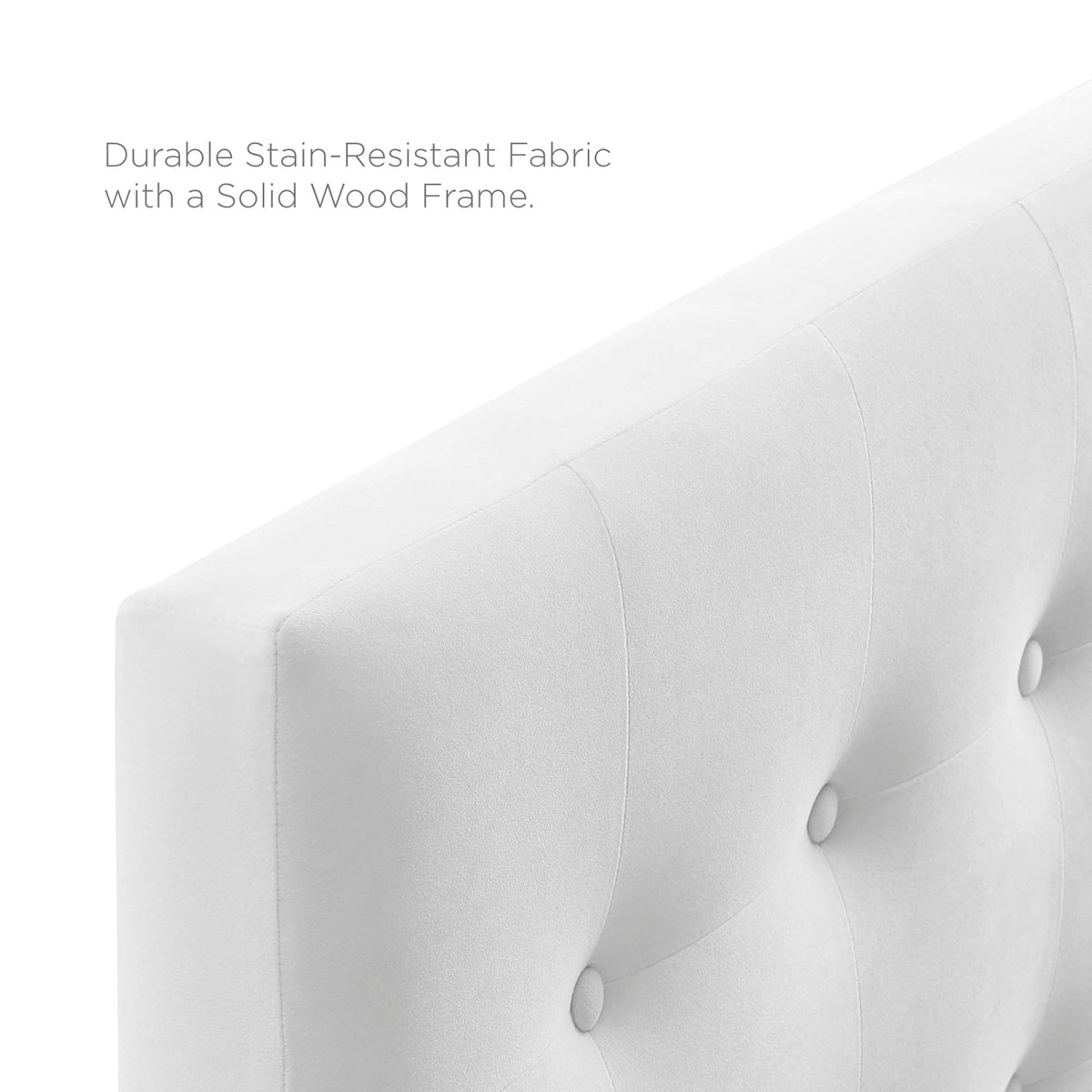Emily Biscuit Tufted Performance Velvet Twin Headboard, photo 38 of 42