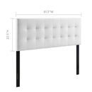 Lily Biscuit Tufted Performance Velvet Queen Headboard by Modway by HouseOfZazla