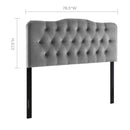 Annabel Diamond Tufted Performance Velvet King Headboard by Modway by HouseOfZazla