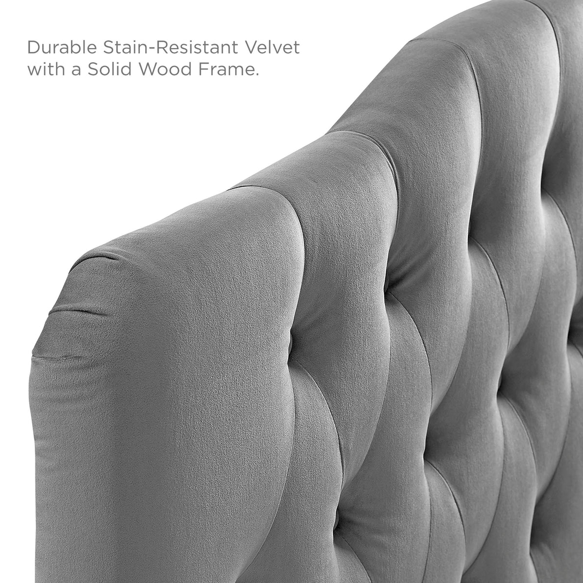 Annabel Diamond Tufted Performance Velvet King Headboard by Modway, photo 19 of 28