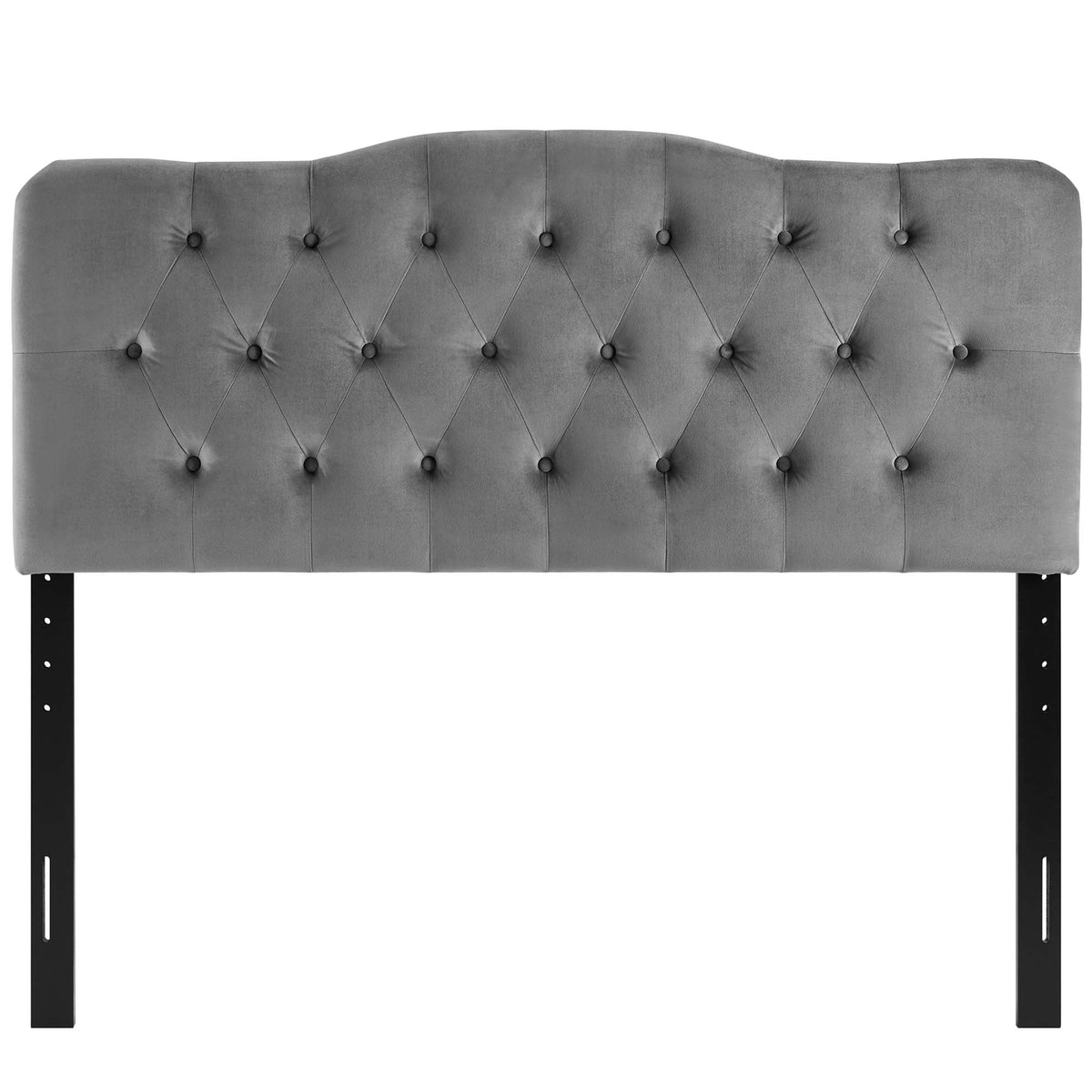 Annabel Diamond Tufted Performance Velvet Queen Headboard, photo 19 of 35