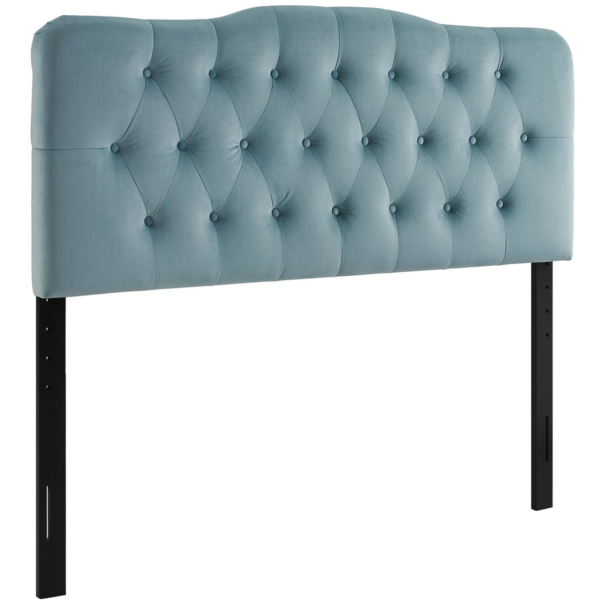 Annabel Diamond Tufted Performance Velvet Queen Headboard, photo 34 of 35