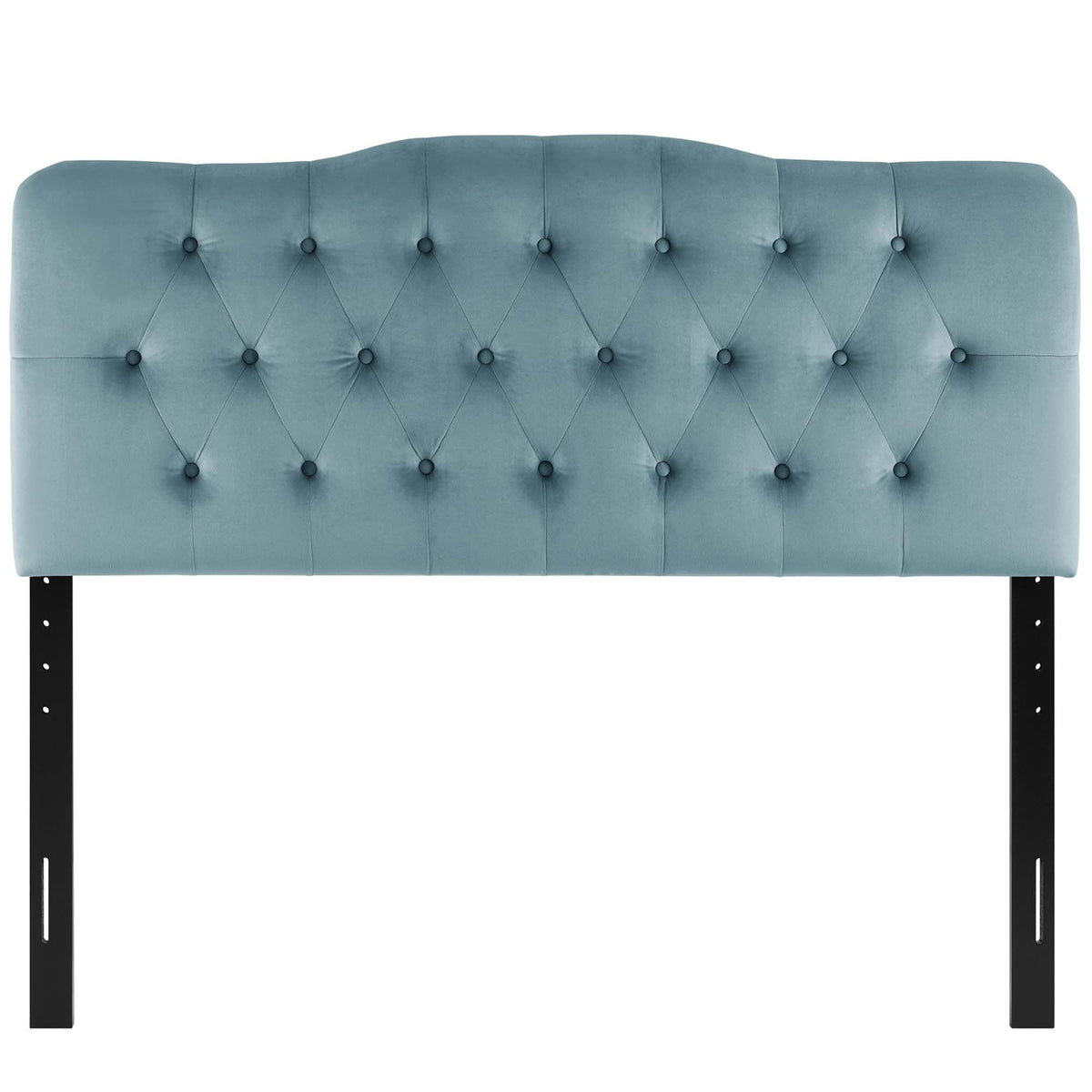 Annabel Diamond Tufted Performance Velvet Queen Headboard, photo 18 of 35