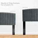 Rebecca Performance Velvet Twin Headboard by Modway by HouseOfZazla