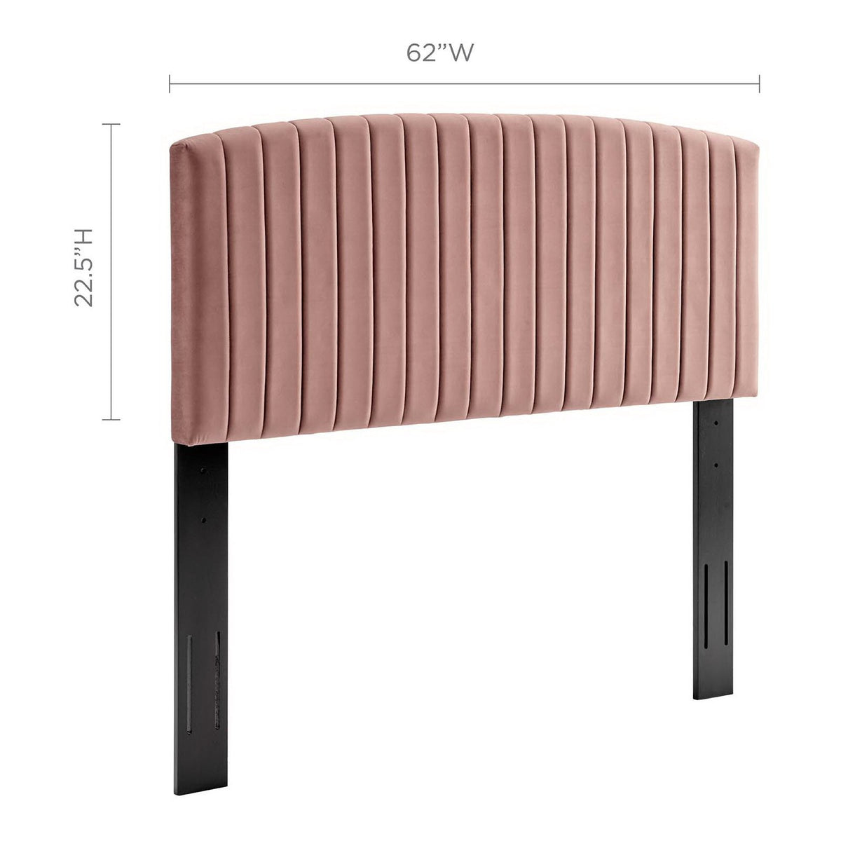 Rebecca Performance Velvet Full/Queen Headboard by Modway, photo 13 of 14