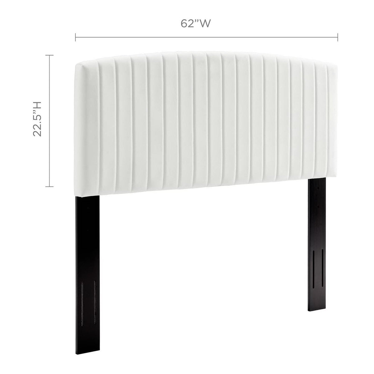 Rebecca Performance Velvet Full/Queen Headboard by Modway, photo 2 of 14